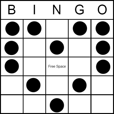 Common Bingo Patterns